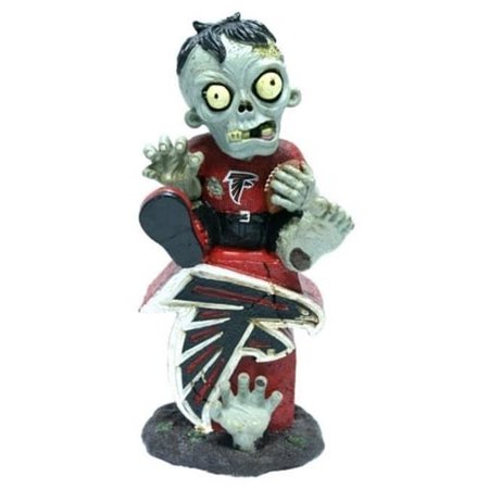 FOREVER COLLECTIBLES Atlanta Falcons Zombie On Logo Figurine 8784929647